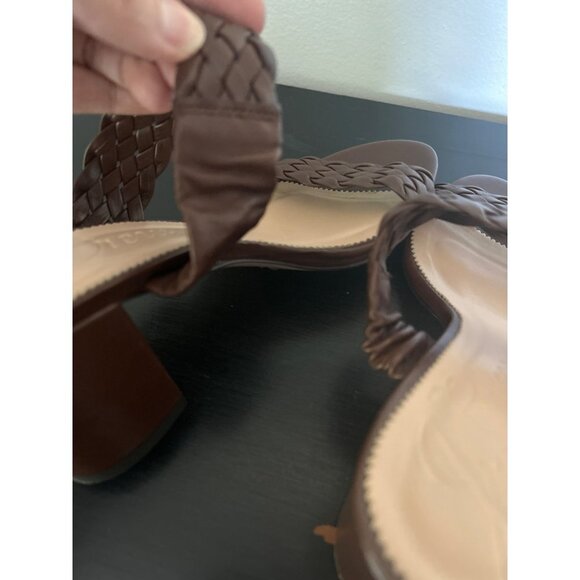 J Crew BP565 Lucie braided-strap sandals in Italian leather defect - Picture 3 of 6